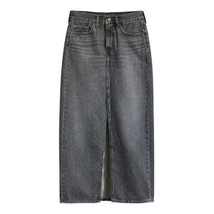 Levis Womens/Ladies Denim High Waist Maxi Skirt / Black